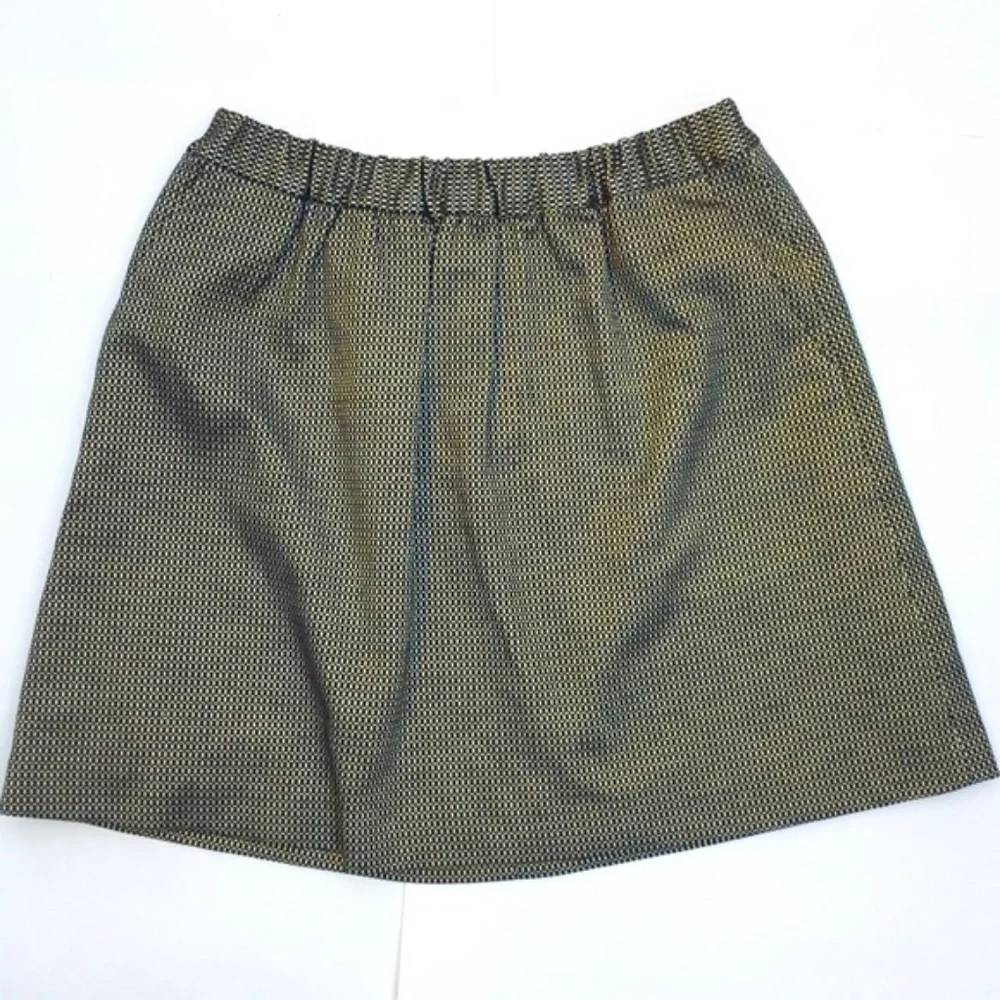 Madewell Jacquard Skirt Full Pocket Skirt - Picture 3 of 8